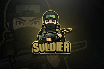 Soldier - Mascot & Esport Logo