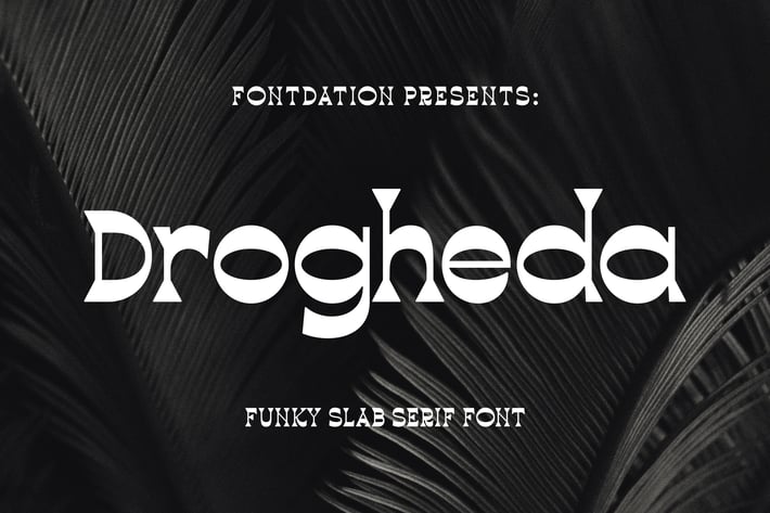 Drogheda Groovy Typeface