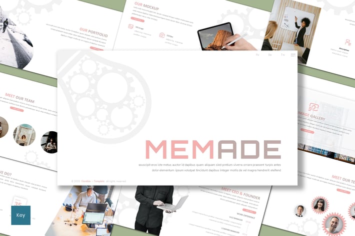 Memade - Business Keynote Template