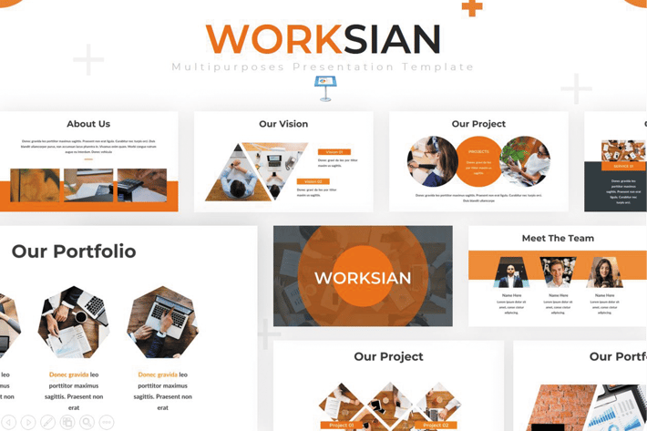 Worksian - Keynote Template
