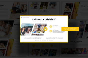 Little Kid - Powerpoint Template