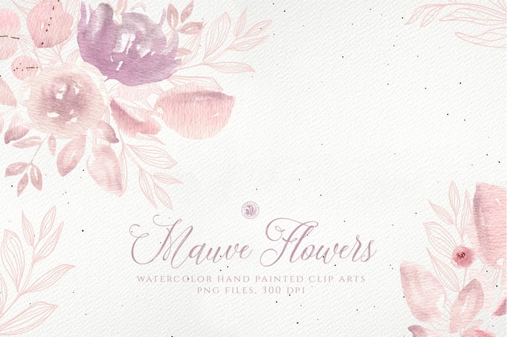 Mauve Flowers