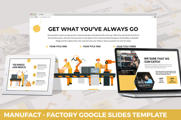 Manufact - Factory Google Slides Template