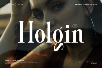 Holgin - Elegant Serif Font