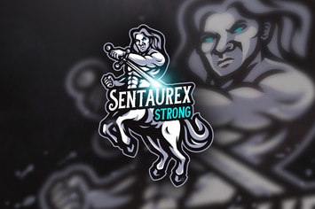 Centaurex Strong- Mascot & Esport Logo
