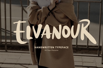 Elvanour Typeface