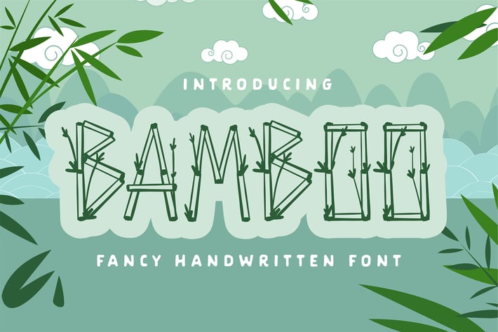 Bamboo | Fancy Handwritten Font