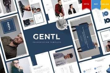Gentl | Powerpoint, Keynote, Google Slides
