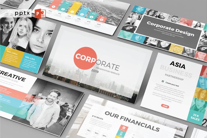 CORPORATE - Multipurpose Powerpoint V156