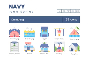 Camping Icons