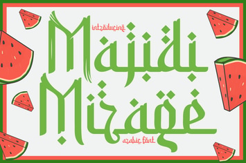 Majidi Mirage - Arabic Font