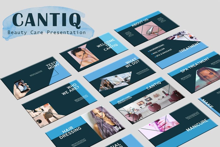 Cantiq - Beauty Care Keynote Presentation