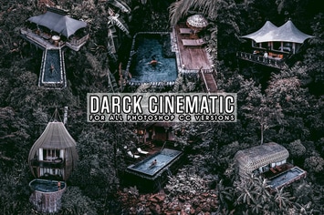 Dark Cinematic Photoshop Action