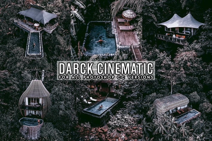 Dark Cinematic Photoshop Action