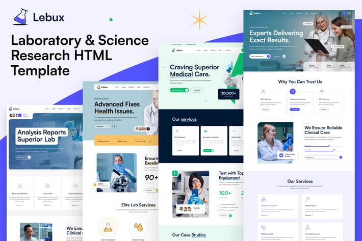 Labux - Laboratory & Research HTML5 Template