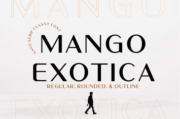 Mango Exotica Modern Minimalism Font