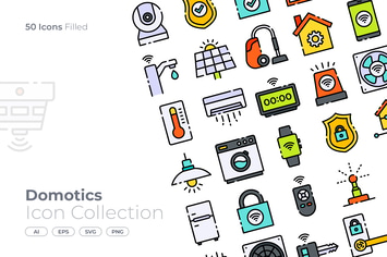 Domotics Filled Icon