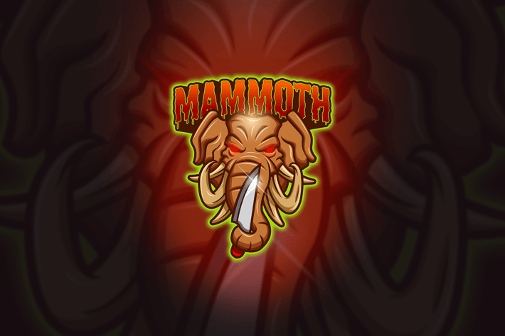 Mammoth - Mascot & Esport Logo