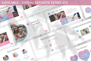 Loveable - Dating Keynote Template