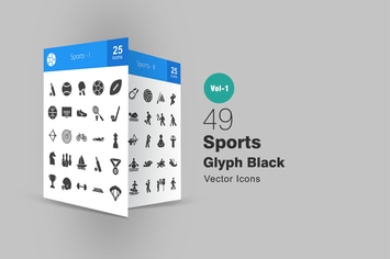 Sports Glyph Icons
