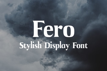 Fero Display Font