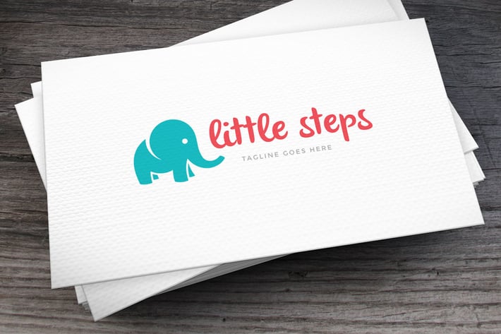 Little Steps Logo Template