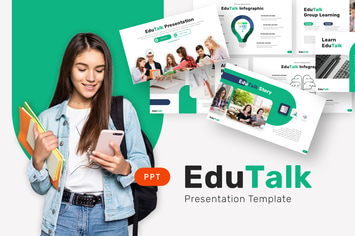 Edutalk - Education Powerpoint Template