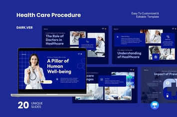 Health Care Procedure Dark Ver. - Keynote Template