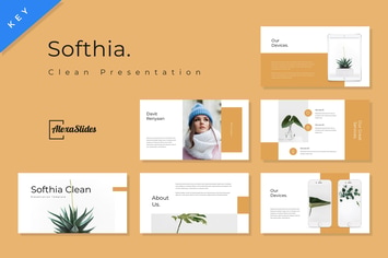 Softhia - Clean Keynote Presentation Template
