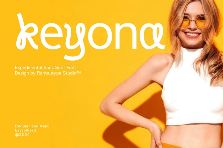 Keyona Experimental Sans Font