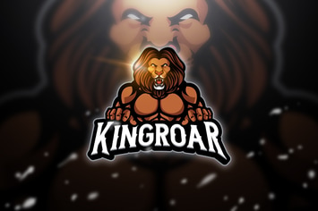 Kkingroar - Mascot & Esport Logo