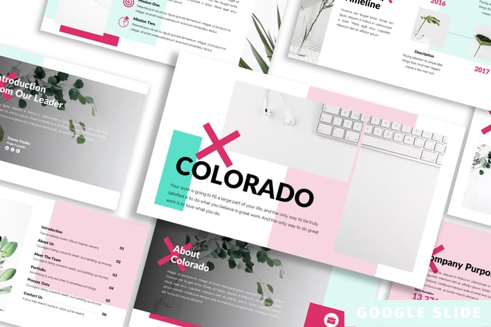 Colorado - Business Google Slide Template