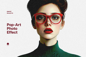 Dotted Pop Art Photo Effect