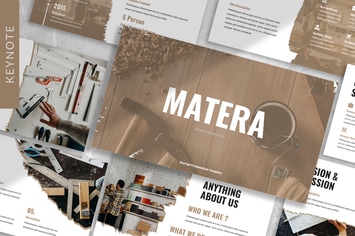 Matera - Company Keynote Template