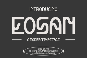 EOSAN Font