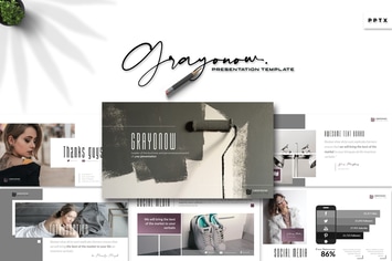 Grayonow - Powerpoint Template