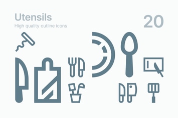 Utensils Icons