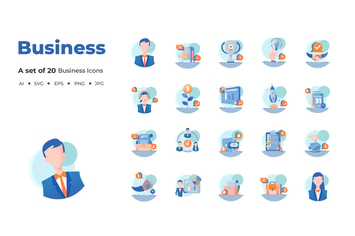 20 Business Icons