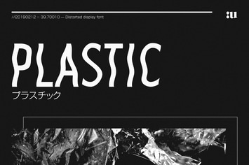 Plastic Sans