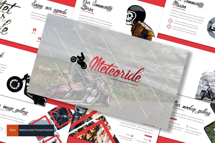 Meteoride - Powerpoint Template