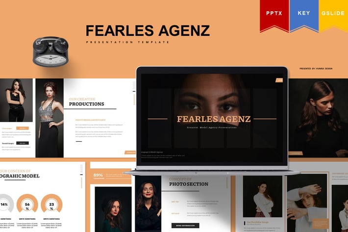 Fearles Agenz | Powerpoint, Keynote, Google Slides
