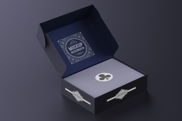 Dark Box Mockup