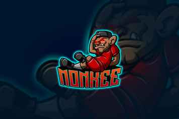 Monkee - Mascot & Esport Logo