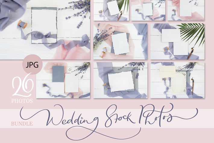 Wedding stock photo bundle