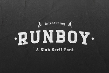 Runboy - Sport Slab Serif
