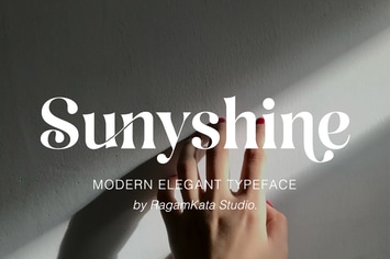 Sunyshine - Modern Elegant Typeface