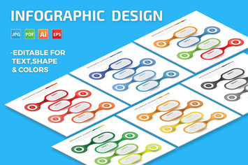 4 Steps Infographic