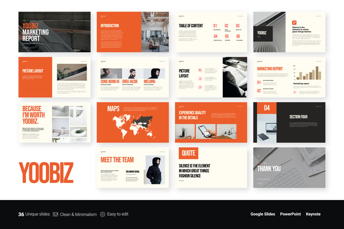 Yoobiz - Clean Business Presentation