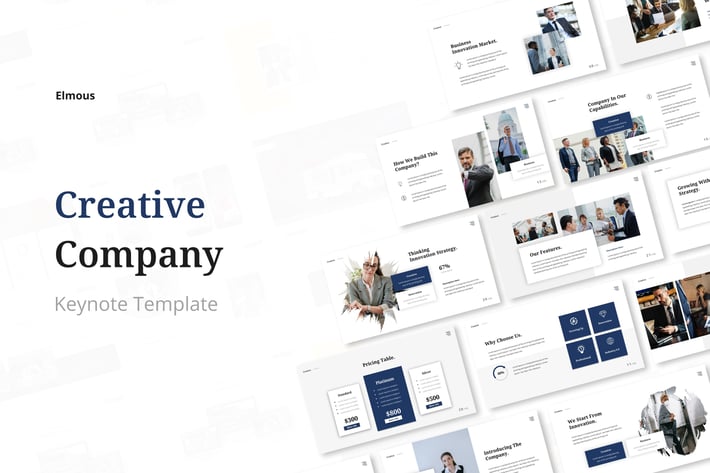 Creative Company Keynote Presentation Template