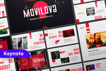 Movilova Keynote Presentation Template